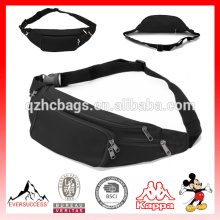 Sac de taille Voyage Randonnée En Plein Air Sport Bum Bag Argent avec Ceinture Réglable Passeport Portefeuille Ticket Fanny Pack